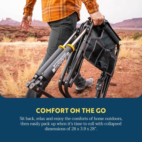 GCI Outdoor Stowaway Rocker - Hunter Topo - Image 5